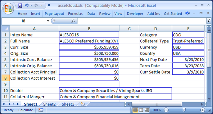 data-maps-to-excel /db data in Excel