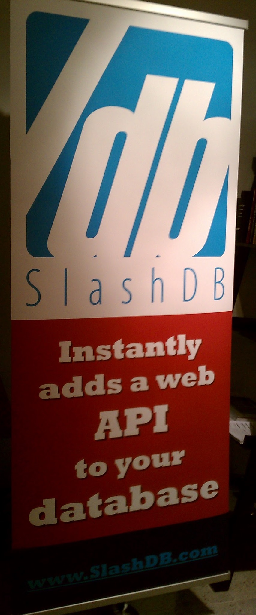 Banner: SlashDB instantly adds a web API to your database